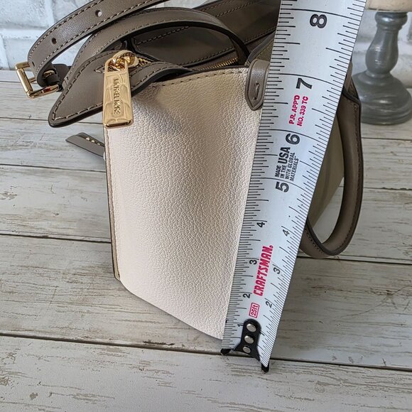 Michael Kors Marilyn Small Color Block Saffiano Leather Messenger Bag NEW - Picture 7 of 15